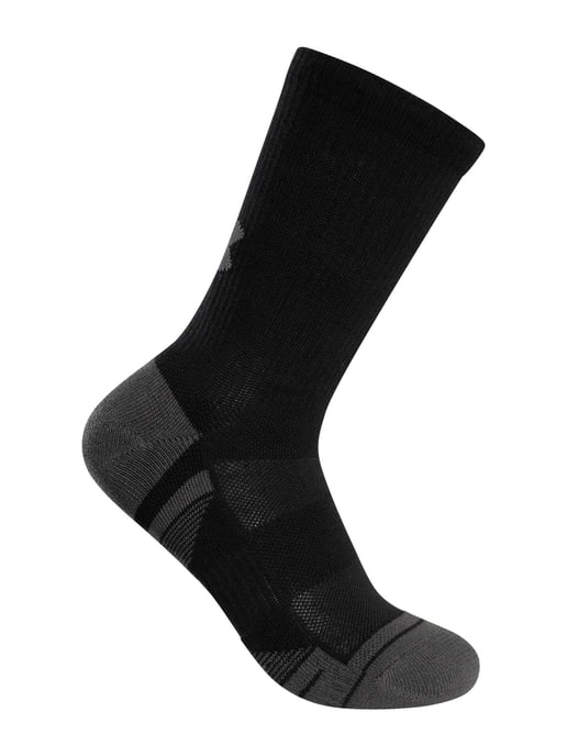 Under Armour Paquete De 3 Calcetines Deportivos Técnicos De Alto Rendimiento, Negro - Image 2