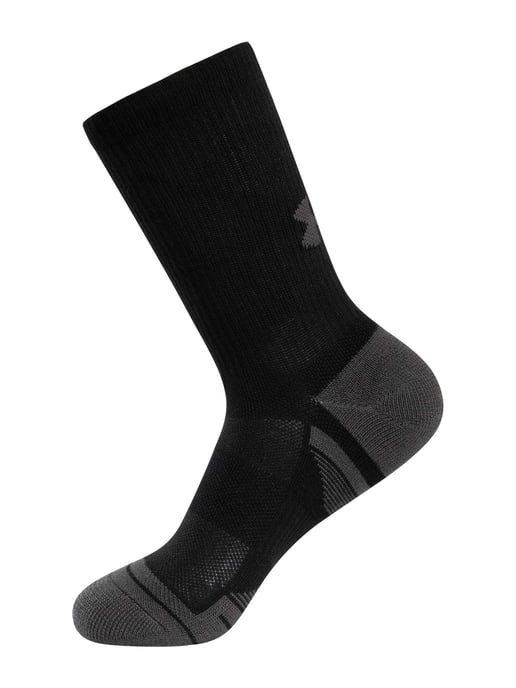 Under Armour Paquete De 3 Calcetines Deportivos Técnicos De Alto Rendimiento, Negro - Image 4