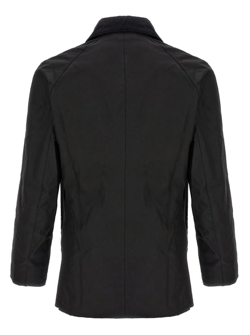 Barbour Chaqueta Encerada Ashby, Negro - Image 2