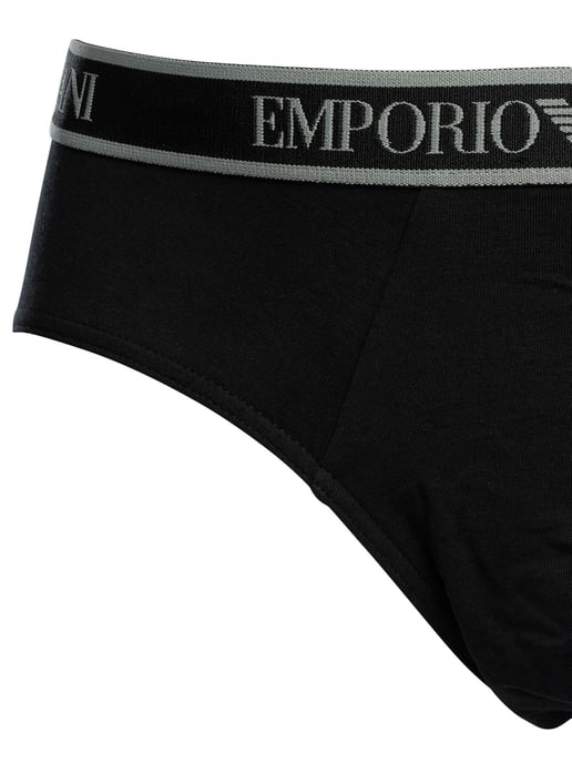 Emporio Armani 3 Pack Briefs, Multicolor - Image 3