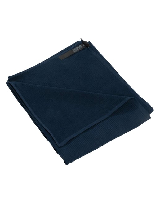Emporio Armani Toalla De Playa Con Tejido Gofre, Azul - Image 5