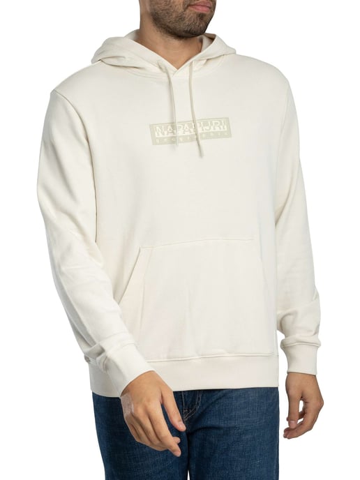 Napapijri Sudadera Con Capucha Con Logotipo De Caja, Blanco - Image 2