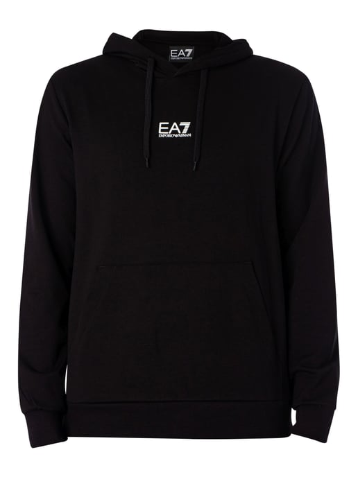 EA7 Sudadera Con Capucha, Negro - Image 6