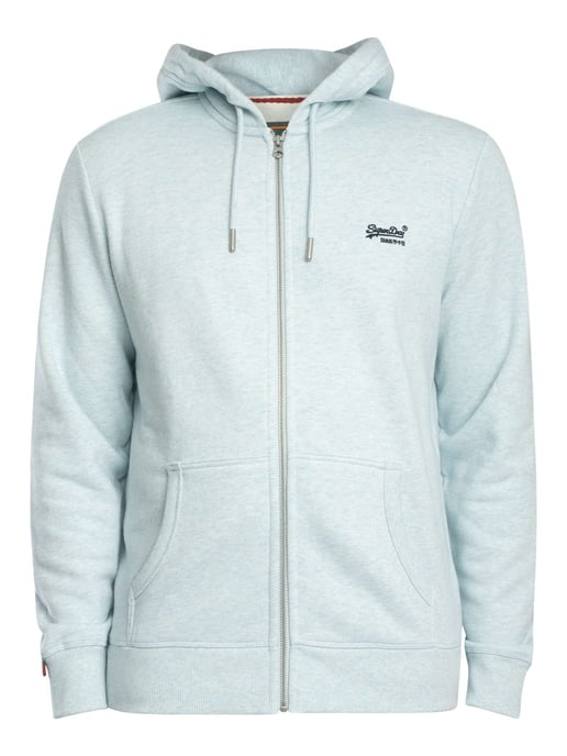 Superdry Sudadera Con Capucha Y Logo Esencial, Gris - Image 6
