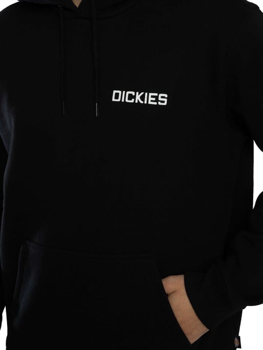 Dickies Sudadera Con Capucha Y Gráfico En La Espalda De Payson, Negro - Image 4