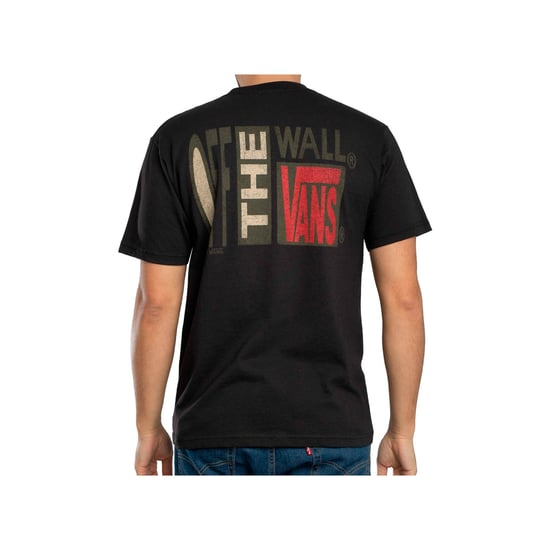 Vans Camiseta Gráfica Elástica Con Espalda Apilada, Negro - Image 2