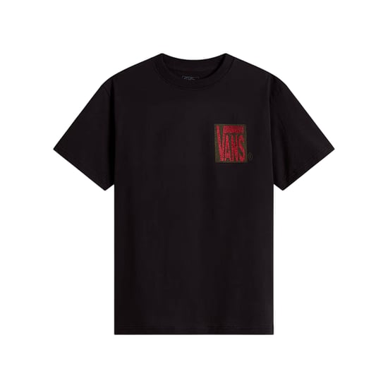 Vans Camiseta Gráfica Elástica Con Espalda Apilada, Negro - Image 4