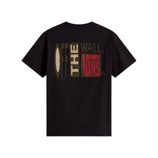 Vans Camiseta Gráfica Elástica Con Espalda Apilada, Negro - Image 5
