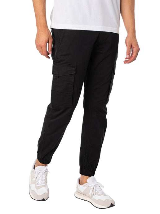 Jack & Jones Paul Flake 542 Cargos, Negro - Image 1