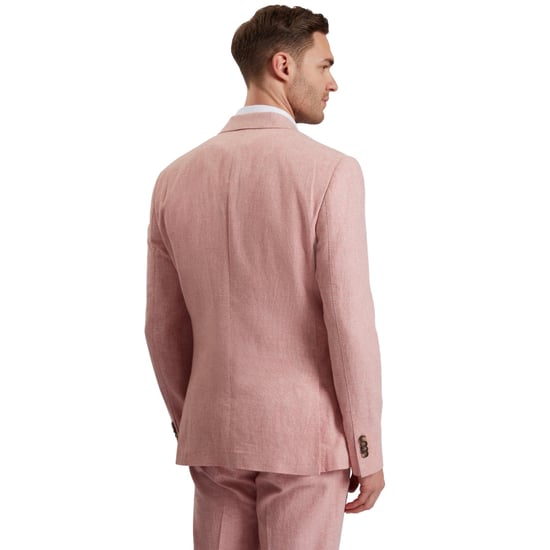 Chaqueta Tipo Blazer De Lino Rosa Elástico Kenleyj De Ted Baker - Image 2