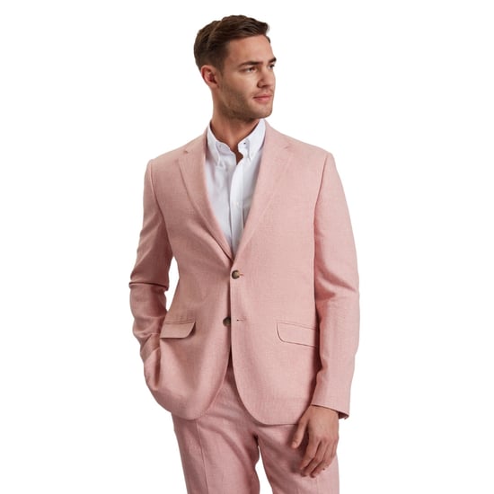 Chaqueta Tipo Blazer De Lino Rosa Elástico Kenleyj De Ted Baker - Image 4