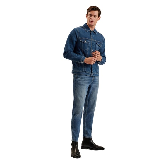 Chaqueta Vaquera Tipo Camionero Ted Baker Brisban Blue - Image 3