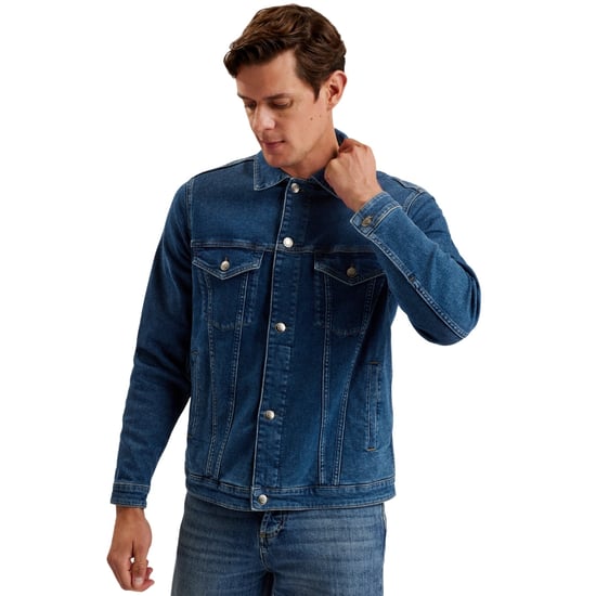 Chaqueta Vaquera Tipo Camionero Ted Baker Brisban Blue - Image 4