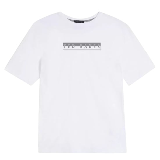 Camiseta Blanca Con Logo Gráfico De Ted Baker Albar - Image 1