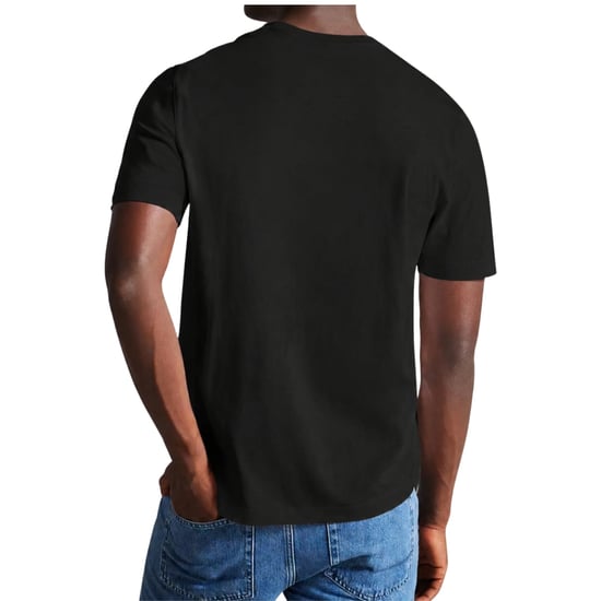 Camiseta Negra Con Estampado Albar De Ted Baker - Image 3
