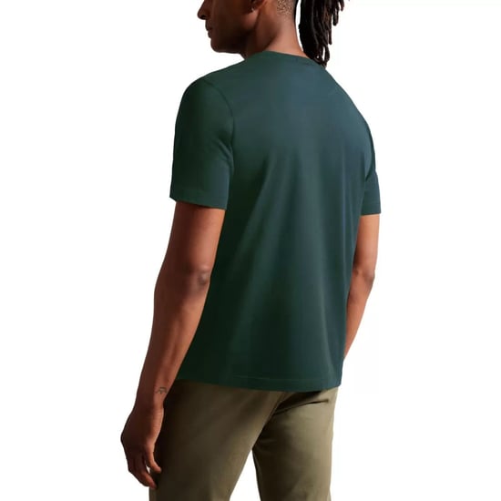 Camiseta Verde Oscuro Con Estampado Fyn De Ted Baker - Image 3