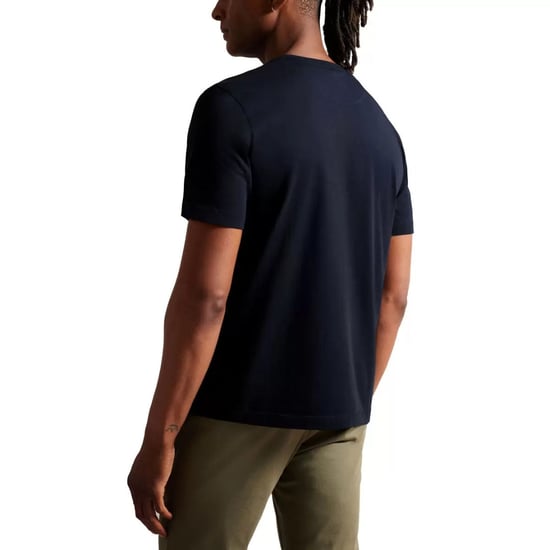 Camiseta Azul Marino Con Estampado Fyn De Ted Baker - Image 3