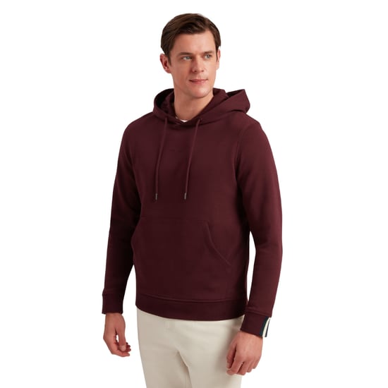 Sudadera Con Capucha Color Granate De La Marca Ted Baker Drotow Regular - Image 4
