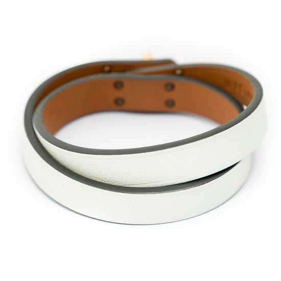 Hermès Kelly Double Tour Bracelet T2 en  verde claro Cuero de ternero - Image 2