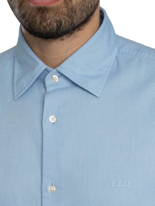 BOSS Camisa De Manga Corta Rash, Azul - Image 4