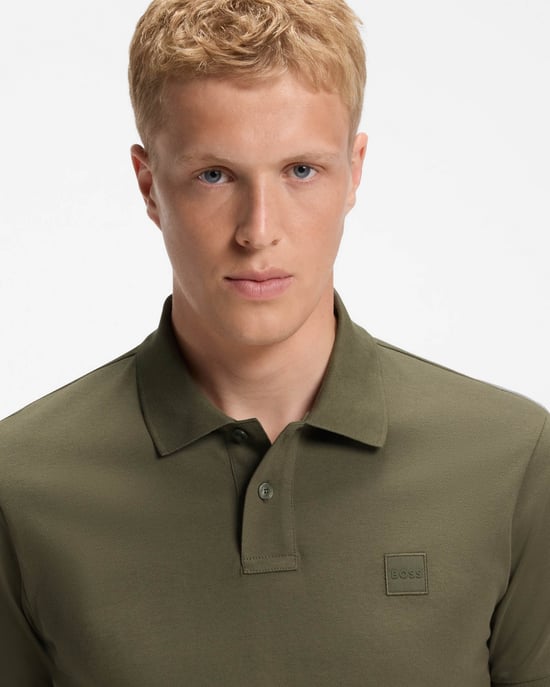 BOSS Polo De Pasajero, Verde - Image 3