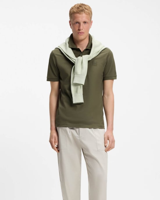 BOSS Polo De Pasajero, Verde - Image 4