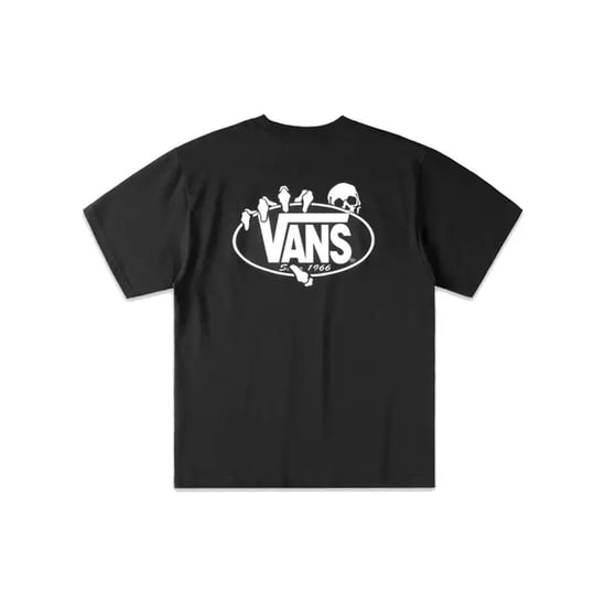 Vans Camiseta Con Estampado En La Espalda, Negro - Image 2