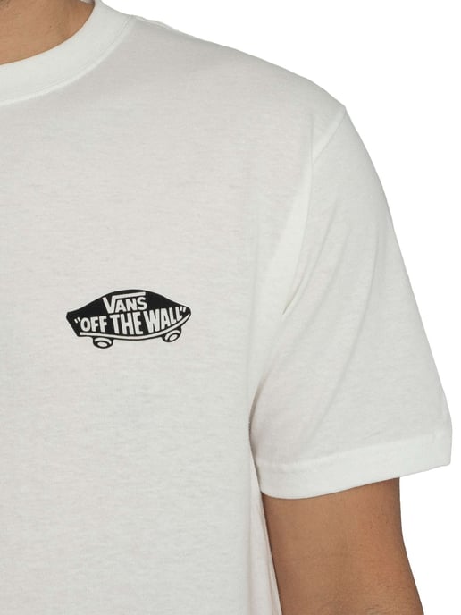Vans Camiseta Con Logotipo En La Espalda De Doble Estándar, Blanco - Image 4