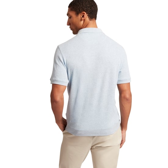 Camisa Azul Regular Con Botones De Ted Baker Connyr - Image 2