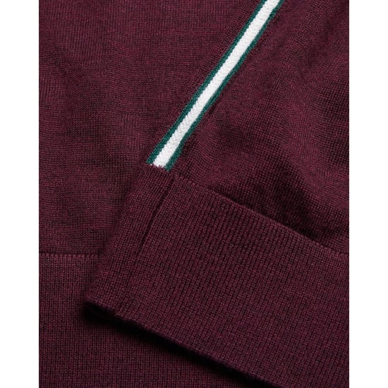 Jersey De Cuello Redondo Color Granate De La Marca Ted Baker Liblo Merino - Image 4