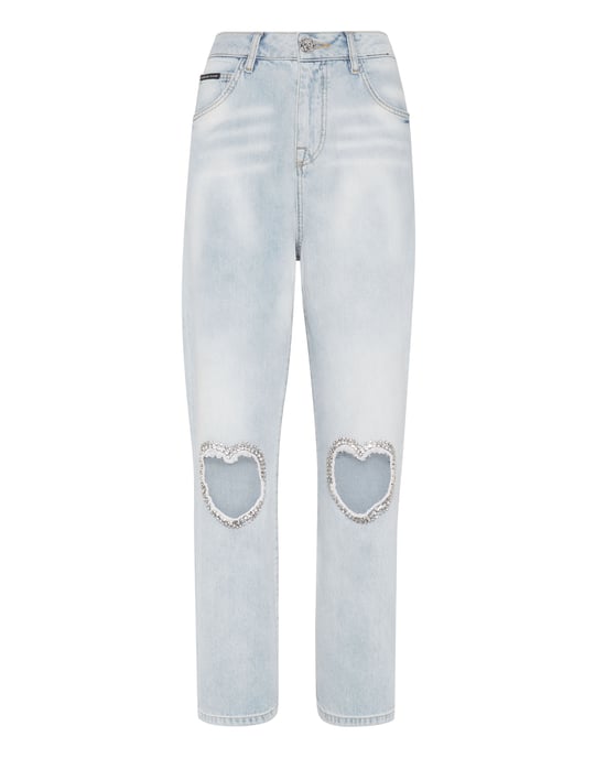 Pantalones Vaqueros De Corte Holgado Heart - Image 1