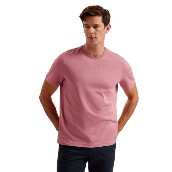 Camiseta Rosa De Marca Regular Ted Baker Whiskey - Image 3