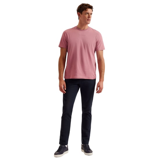 Camiseta Rosa De Marca Regular Ted Baker Whiskey - Image 4