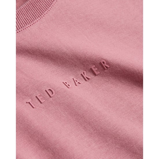 Camiseta Rosa De Marca Regular Ted Baker Whiskey - Image 6