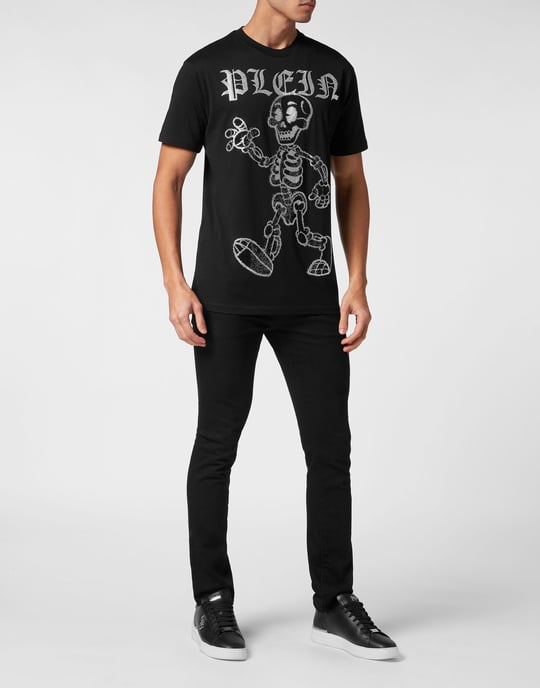 Camiseta De Cuello Redondo Skeleton - Image 4