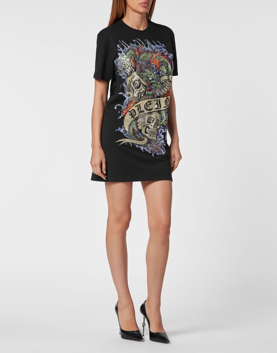 Vestido Camiseta Corto Tattoo - Image 3