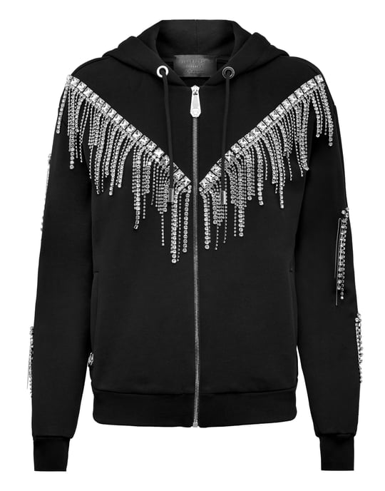Sudadera Con Cremallera Y Capucha - Image 1