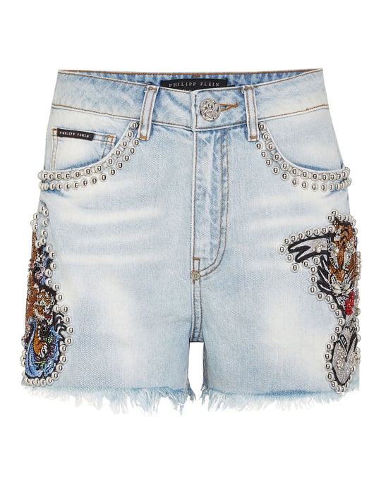 Pantalones Cortos Vaqueros Tattoo - Image 1