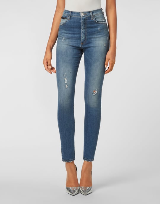 Jeggings De Cintura Superalta Dragon - Image 2