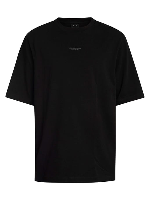 Armani Exchange Camiseta De La Marca Comfort, Negro - Image 5