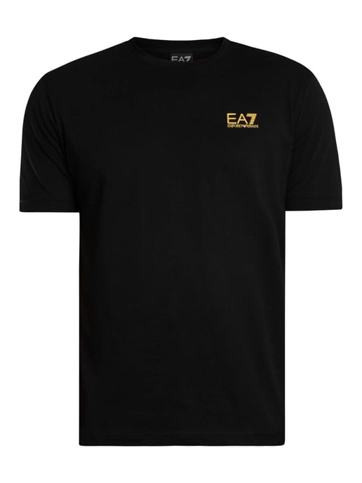 EA7 Atrás Camiseta Del Logotipo, Negro - Image 5
