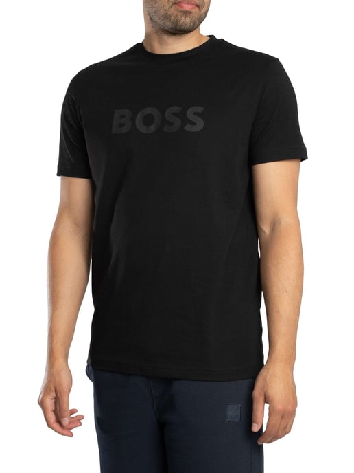 BOSS Camiseta Con Logo Te, Negro - Image 2