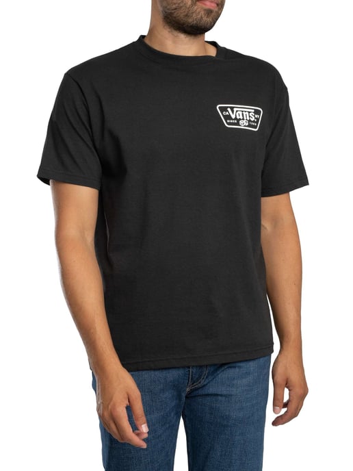 Vans Camiseta Con Parche En La Espalda, Negro - Image 2