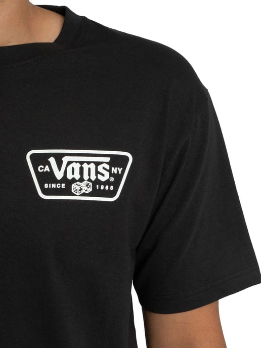 Vans Camiseta Con Parche En La Espalda, Negro - Image 4