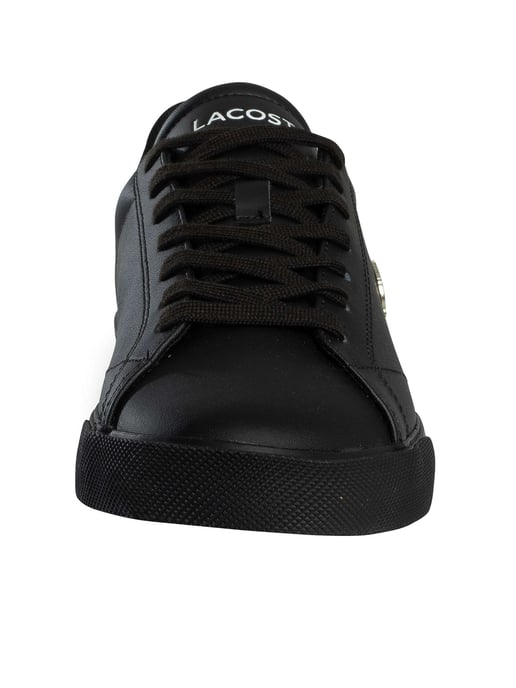 Lacoste Zapatillas Deportivas De Piel Lerond Set 225 2 CMA, Negro - Image 4