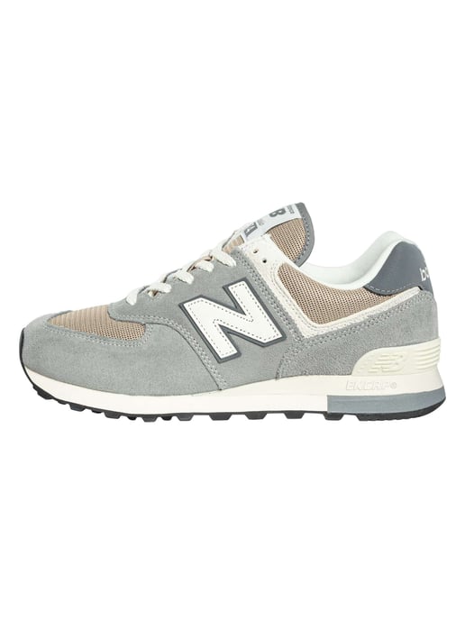New Balance 574 Entrenadores De Gamuza, Gris - Image 2