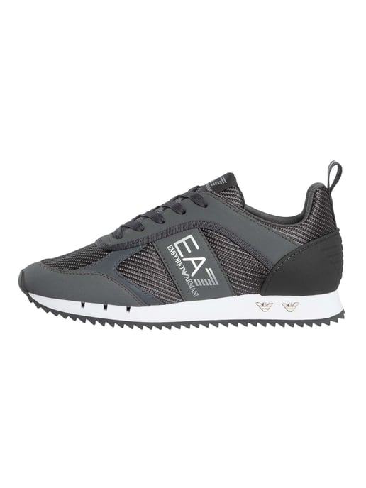 EA7 Zapatillas Con Logo De Malla, Gris - Image 2