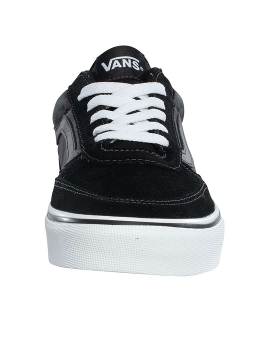 Vans Zapatillas De Ante Brooklyn, Negro - Image 4