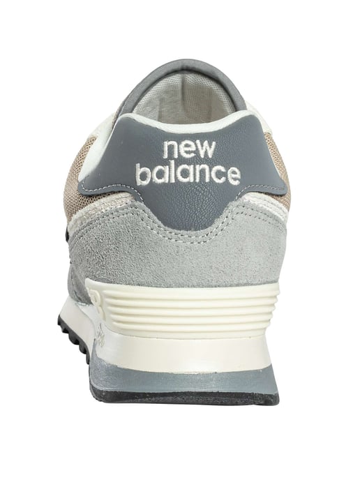 New Balance 574 Entrenadores De Gamuza, Gris - Image 5