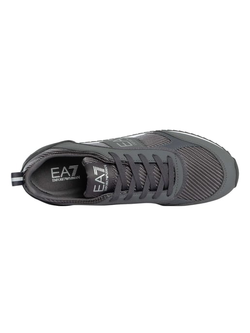 EA7 Zapatillas Con Logo De Malla, Gris - Image 6